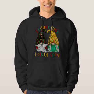 Funny Chilli Gnomes Todays Vibe Lots Of Spicy Hoodie