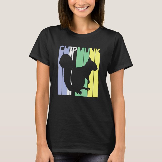 Funny Chipmunk Costume 1 T-Shirt (Front)