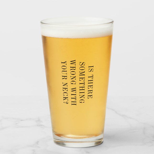 Funny Chiropractor Bone Adjuster Novelty Glass (Front Filled)