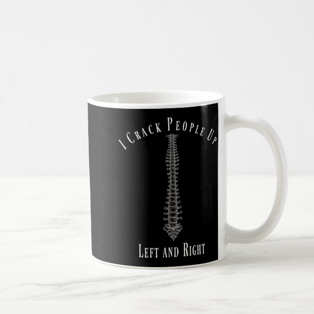 Funny Chiropractor Occupation Gift T- Shirt  Coffee Mug (Right)