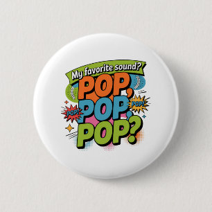 Funny Chiropractor Pop Sound Gift 6 Cm Round Badge