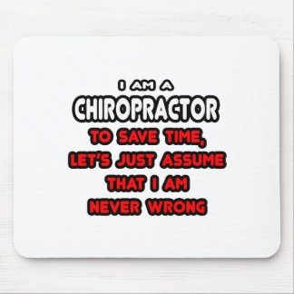 Funny Chiropractor T-Shirts and Gifts Mouse Mat