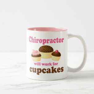 Funny Chiropractor Two-Tone Coffee Mug