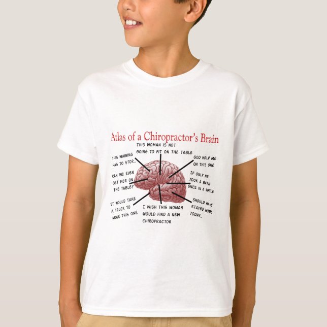 Funny Chiropractor's T-Shirt (Front)