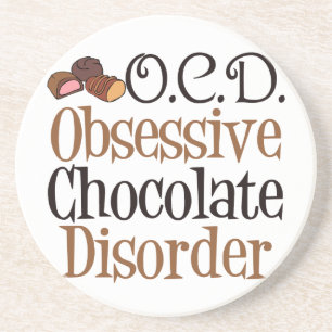 Funny Chocolate Coaster