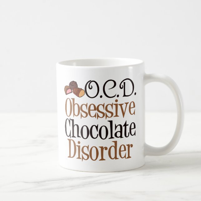 Funny Chocolate Coffee Mug (Right)
