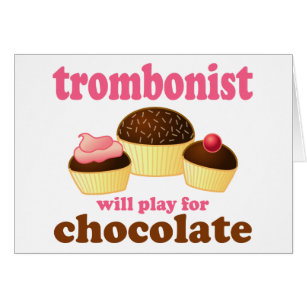 funny chocolate gift gifts trombonist