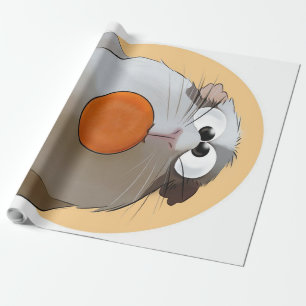 Funny Chouchou The Guinea Pig Gift Lovers Wrapping Paper