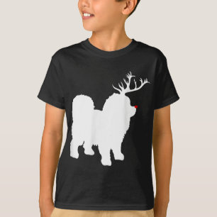Funny Chow Chow Dog Christmas Reindeer Antlers Xma T-Shirt
