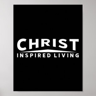 Funny Christ Inspired Living Peak Jesus Christan Poster