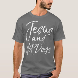 Funny Christian Bigfoot Hunter Gift Cute Jesus T-Shirt