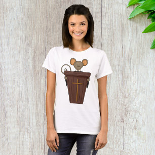 Funny Christian Church Mouse Character T-Shirt