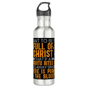 Funny Christian Religious Servant Of God Faithful 710 Ml Water Bottle