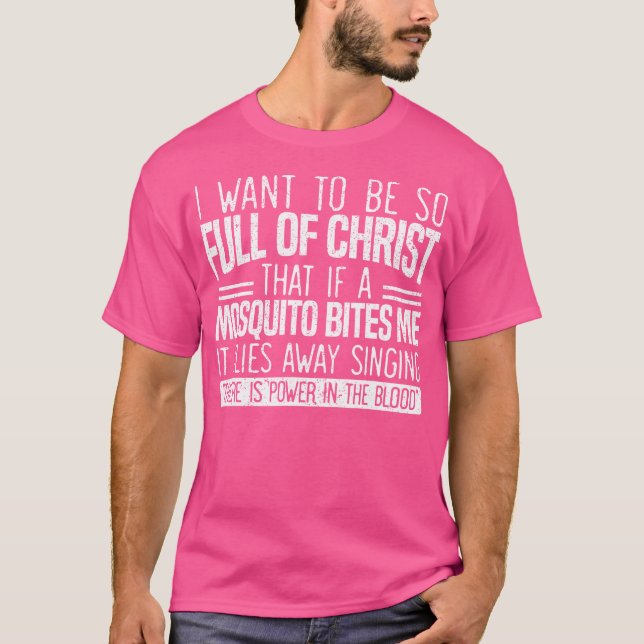 Funny Christian Religious Servant Of God Faithful  T-Shirt (Front)