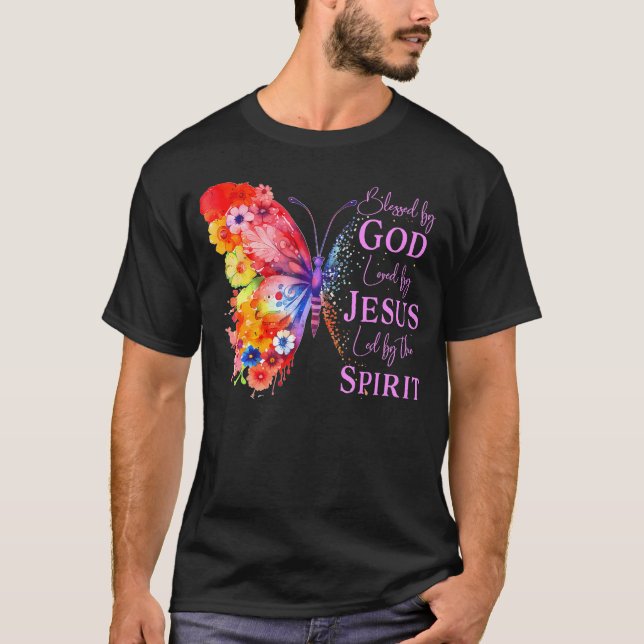 Funny Christian Saying I Love Jesus But I Cuss A L T-Shirt (Front)