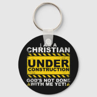Funny Christian Under Construction Gift Catholic M