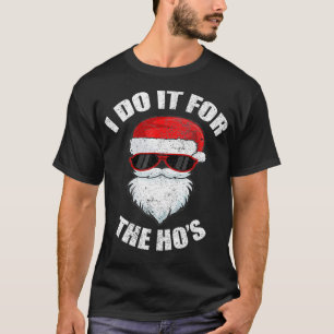 Funny Christmas Adult Naughty Dirty Pajama Ho Pj M T-Shirt