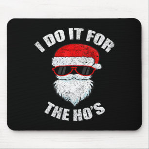 Funny Christmas Adult Naughty Dirty Pajama, Ho Pj, Mouse Mat