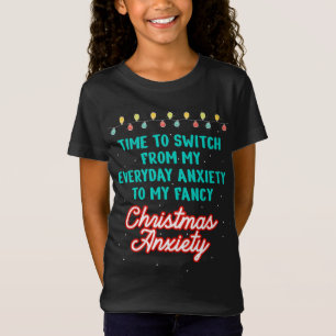 Funny Christmas Anxiety T-Shirt