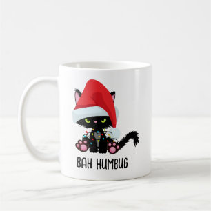 Funny Christmas Bah Humbug Scrooge Coffee Mug