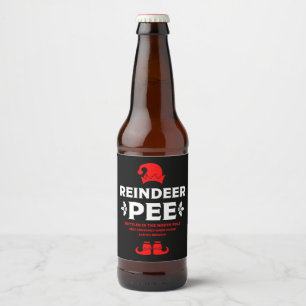 Funny Christmas Beer Labels