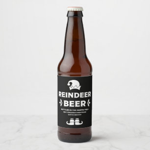 Funny Christmas Beer Labels