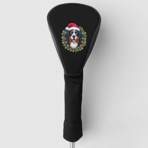 Funny Christmas Bernese Mountain Dog Tank Top Golf Head Cover