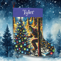 Funny Christmas Bigfoot Personalised