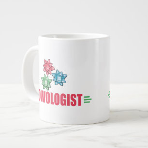 Funny Christmas Bow Lover Large Coffee Mug