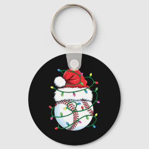 Funny Christmas Bysebyll Santa Hat Men Boys Xmas L Key Ring