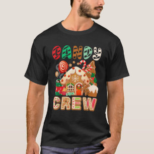 Funny Christmas Candy Crew Security Candyland Donu T-Shirt