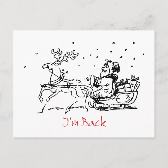 Funny Christmas card (Front)