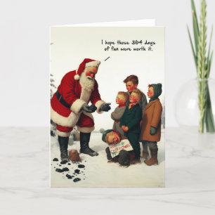 Funny Christmas Card - 364 Days of Fun