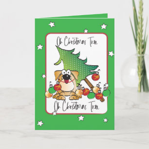 Funny Christmas Card for Dog Lover