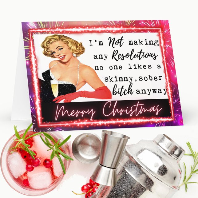 Funny Christmas Card Her Woman Best Friend Sassy (Creator Uploaded)