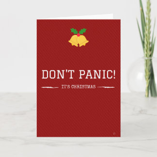 Funny Christmas Card Humourous Season Greeting
