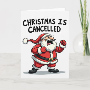 Funny Christmas Card Santa Claus Christmas