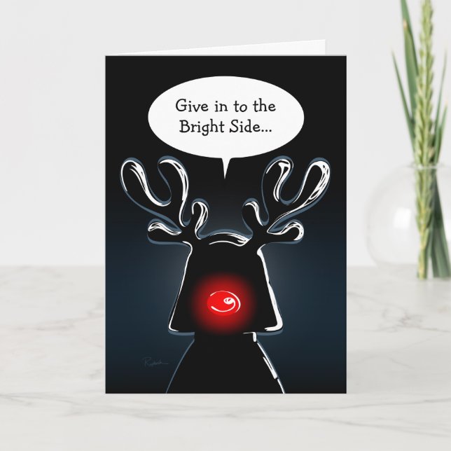 Funny Christmas Cards | Dog Cat Holiday Greeting (Front)