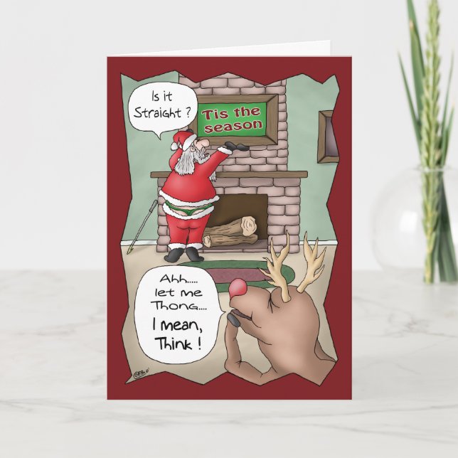 Funny Christmas Cards: ‘Tis the Season Holiday Card (Front)