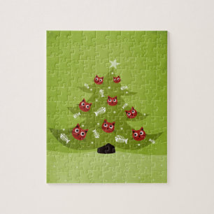 Funny Christmas Cat Lover Jigsaw Puzzle