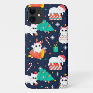 Funny Christmas Cats iPhone 11 Case