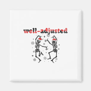 Funny Christmas Chiropractic Radiology Adjustment Magnet
