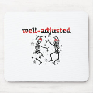 Funny Christmas Chiropractic Radiology Adjustment Mouse Mat