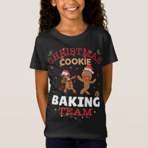 Funny Christmas Chocolate Gingerbread Cookie Bakin T-Shirt