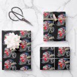 Funny Christmas Cigar Motorcycle Riding Santa Wrapping Paper Sheet<br><div class="desc">Funny Christmas Cigar Motorcycle Riding Santa Wrapping Paper Sheets</div>