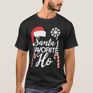 Funny Christmas Claus Family Pajama Santas Favorit T-Shirt
