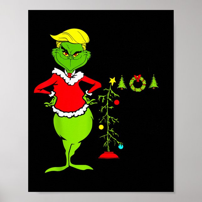 Funny Christmas Clothing _ Make Christmas Great Ag Poster (Front)