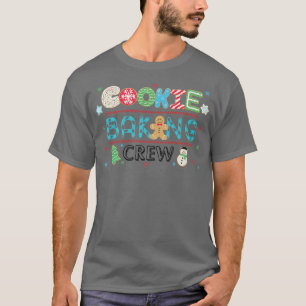 Funny Christmas Cookie Baking Crew Baker Christmas T-Shirt