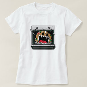 Funny Christmas Cookie Yelling from Oven T-Shirt