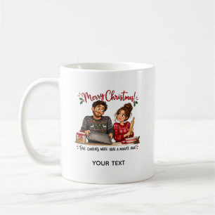 Funny Christmas Cookies Personalised Card Coffee Mug